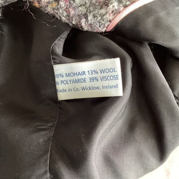 Donegal Design mohair wool jacket size 8.  0617 - Picture 11 of 11